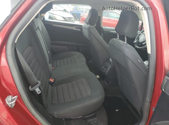 3FA6P0HD8LR161624 2020 FORD FUSION Red Vista de los asientos traseros