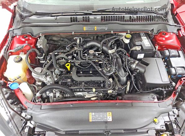 3FA6P0HD8LR171473 2020 FORD FUSION Red Vista interior trasera