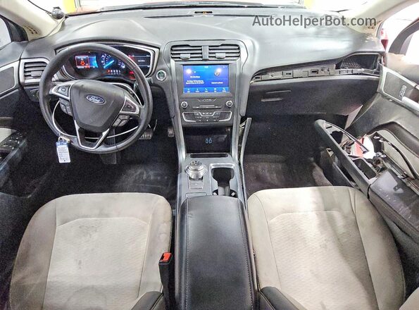 3FA6P0HD8LR171473 2020 FORD FUSION Red Vista del salpicadero