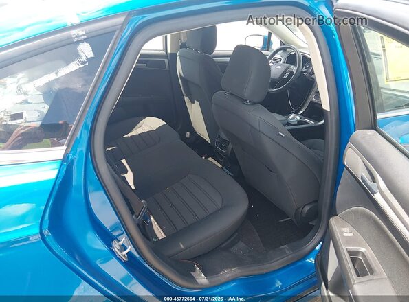 3FA6P0HD8LR236306 2020 FORD FUSION Blue Vista de la etiqueta del VIN