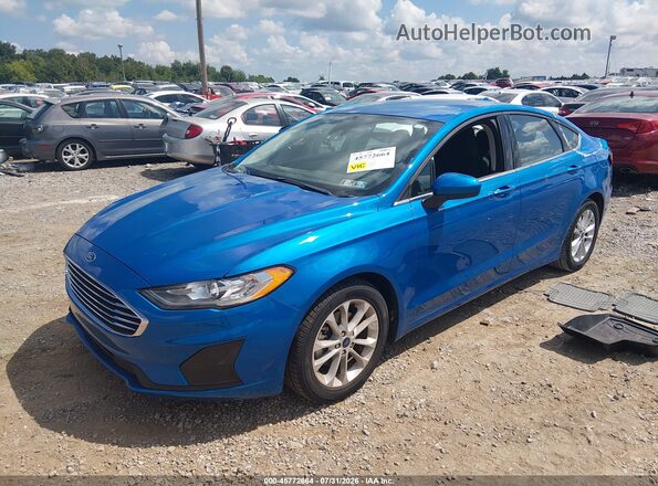 3FA6P0HD8LR236306 2020 FORD FUSION Blue Vista tres cuartos delantera izquierda