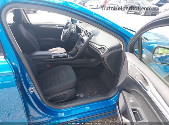 3FA6P0HD8LR236306 2020 FORD FUSION Blue Vista interior delantera