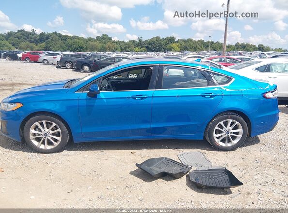 3FA6P0HD8LR236306 2020 FORD FUSION Blue Vista interior de 360 grados