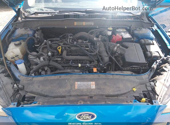 3FA6P0HD8LR236306 2020 FORD FUSION Blue Vista trasera