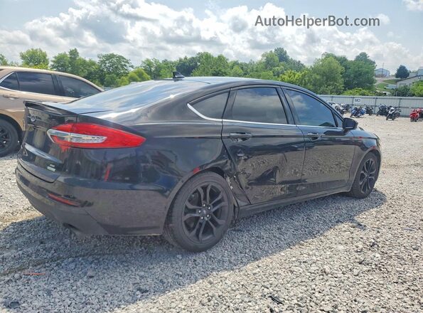 3FA6P0HD8LR262033 2020 FORD FUSION Черный Задняя правая четверть