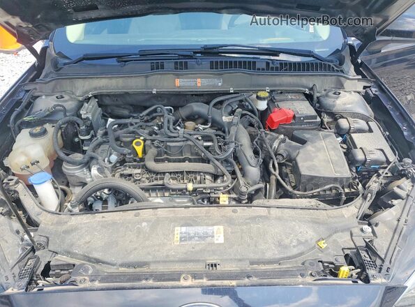 3FA6P0HD8LR262033 2020 FORD FUSION Черный Вид задней части салона
