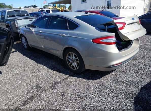 3FA6P0HD9GR163405 2016 FORD FUSION Champagne Задня ліва чверть