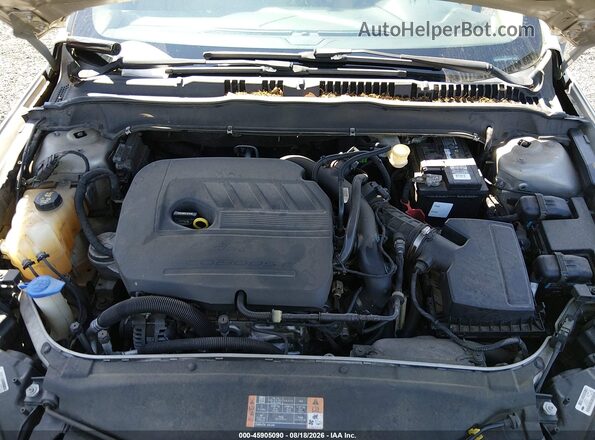 3FA6P0HD9GR163405 2016 FORD FUSION Champagne Вид ззаду