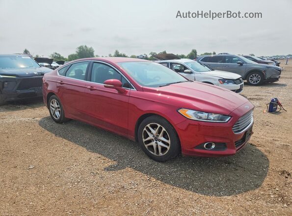 3FA6P0HD9GR276786 2016 FORD FUSION Red Przód prawy