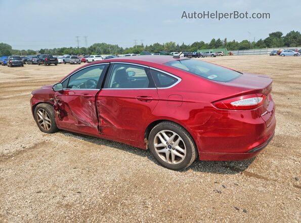 3FA6P0HD9GR276786 2016 FORD FUSION Red Tył lewy