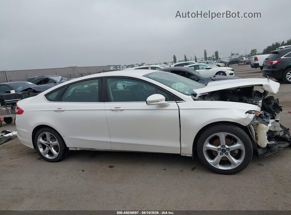 3FA6P0HD9GR339725 2016 FORD FUSION Белый Вид задней части салона