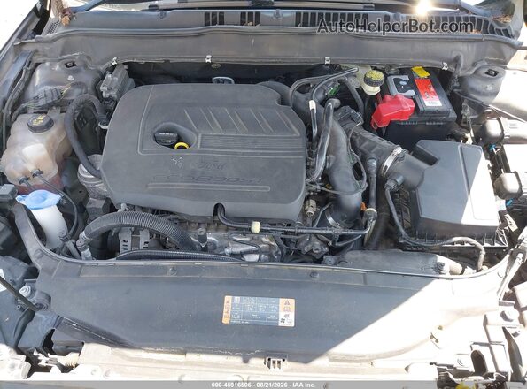 3FA6P0HD9GR399276 2016 FORD FUSION Gray უკანა ხედი
