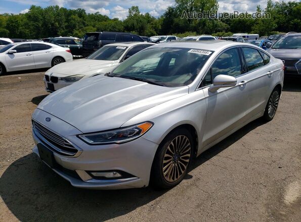 3FA6P0HD9HR165768 2017 FORD FUSION Silver Հետևի ձախ