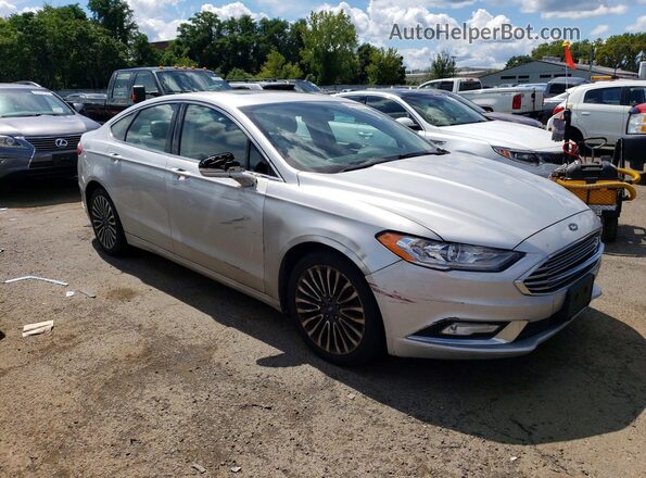 3FA6P0HD9HR165768 2017 FORD FUSION Silver Դիմացի տեսք
