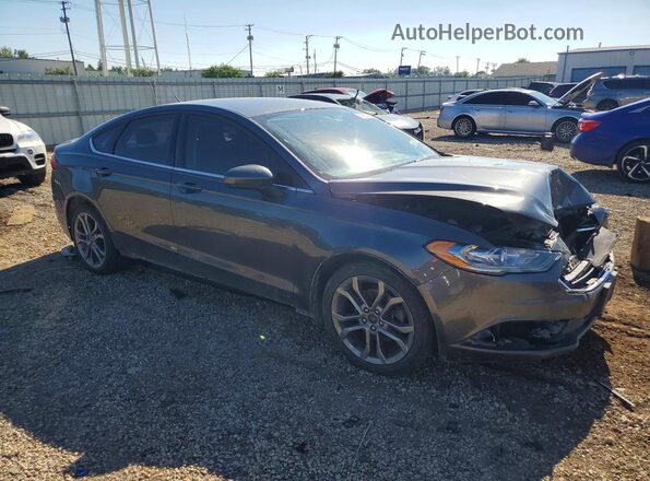 3FA6P0HD9HR240758 2017 FORD FUSION Silver წინა მარჯვენა
