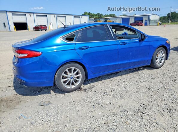 3FA6P0HD9HR264266 2017 FORD FUSION Blue უკანა მარჯვენა