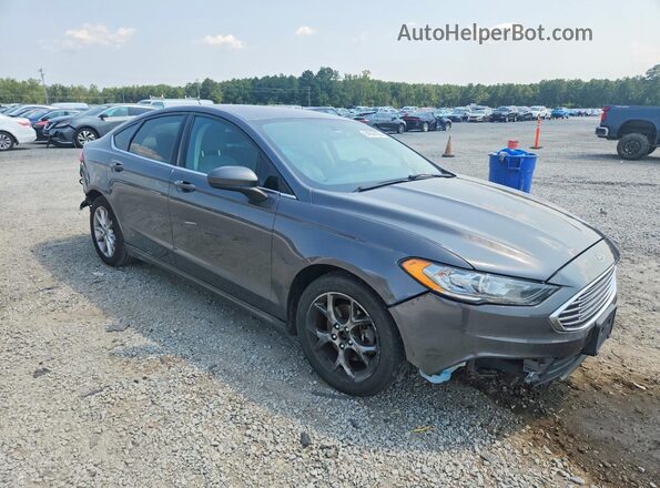 3FA6P0HD9HR268737 2017 FORD FUSION Charcoal Przód prawy