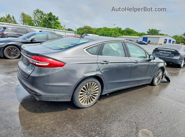 3FA6P0HD9HR268835 2017 FORD FUSION Gray Задня права чверть