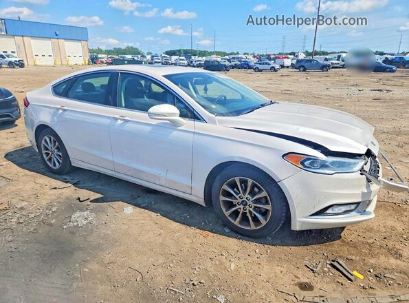 3FA6P0HD9HR311635 2017 FORD FUSION White Передня права чверть