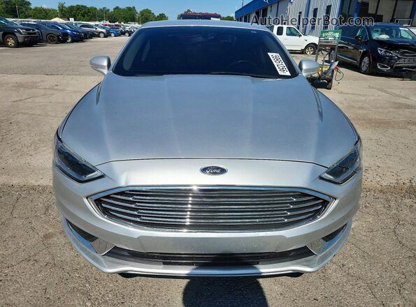 3FA6P0HD9JR149480 2018 FORD FUSION Silver Դիմացի տեսք
