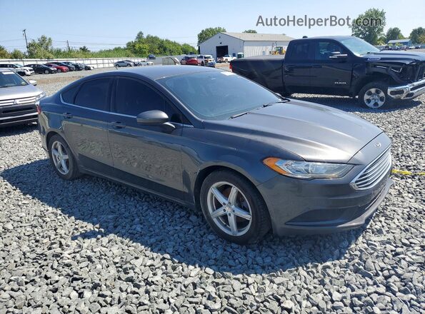 3FA6P0HD9JR202663 2018 FORD FUSION Gray წინა მარჯვენა
