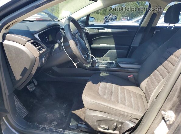 3FA6P0HD9JR202663 2018 FORD FUSION Gray წინა სალონის ხედი