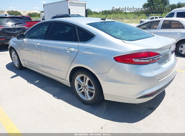3FA6P0HD9JR208107 2018 FORD FUSION Silver Задня ліва чверть