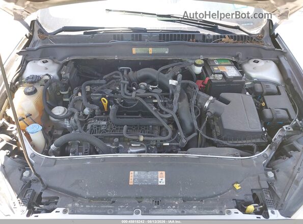 3FA6P0HD9JR208107 2018 FORD FUSION Silver Вид ззаду