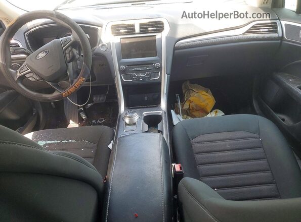 3FA6P0HD9JR228972 2018 FORD FUSION Blue Vista del salpicadero