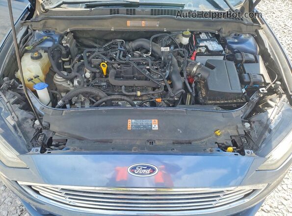 3FA6P0HD9JR228972 2018 FORD FUSION Blue Vista interior trasera