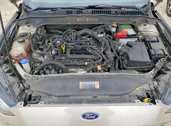 3FA6P0HD9JR241320 2018 FORD FUSION Tan Rear interior view
