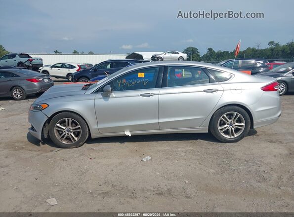 3FA6P0HD9JR249398 2018 FORD FUSION Silver 360 interior view