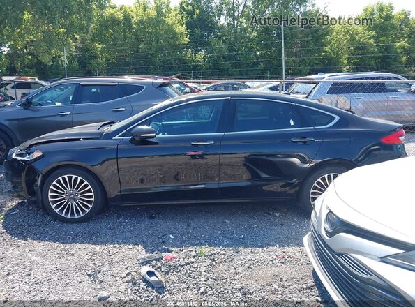 3FA6P0HD9JR265181 2018 FORD FUSION Black Սալոնի 360 աստիճան տեսք