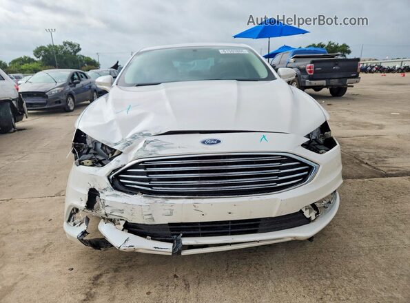 3FA6P0HD9JR280859 2018 FORD FUSION Белый Вид спереди