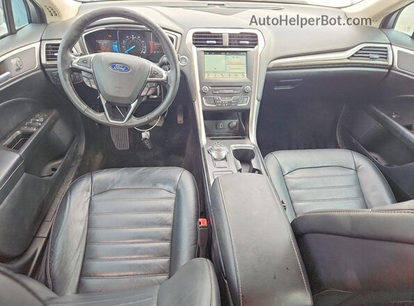 3FA6P0HD9JR280859 2018 FORD FUSION Белый Вид панели приборов