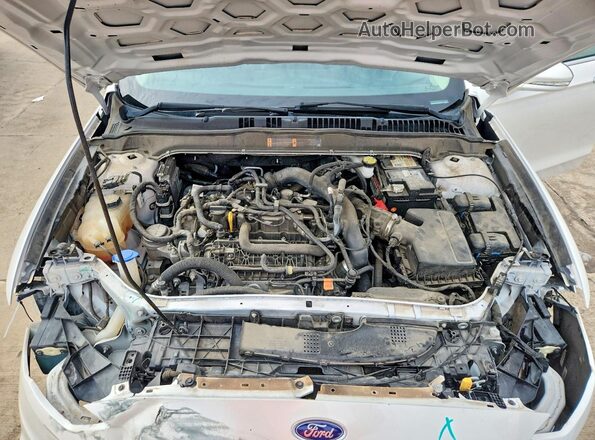 3FA6P0HD9JR280859 2018 FORD FUSION Белый Вид задней части салона
