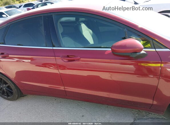 3FA6P0HD9KR169746 2019 FORD FUSION Red Սալոնի հետևի տեսք