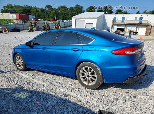 3FA6P0HD9KR248950 2019 FORD FUSION Синий Задняя левая четверть