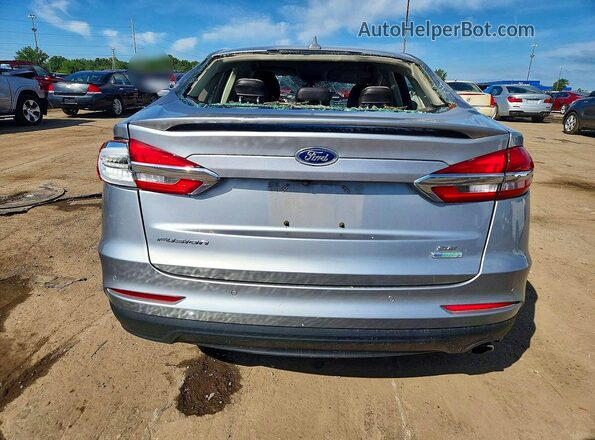 3FA6P0HD9LR156142 2020 FORD FUSION Gray Rear view