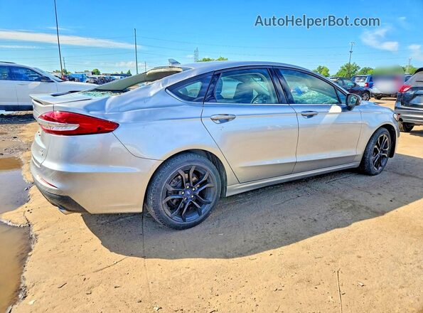 3FA6P0HD9LR156142 2020 FORD FUSION Gray Rear right