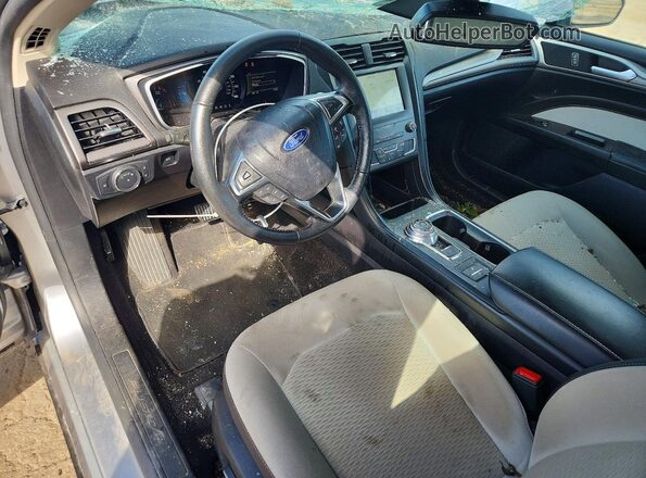 3FA6P0HD9LR156142 2020 FORD FUSION Gray Dashboard view