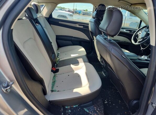 3FA6P0HD9LR156142 2020 FORD FUSION Gray Rear seats view