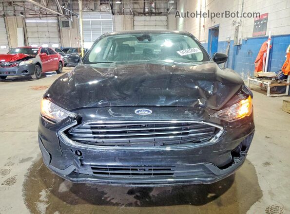 3FA6P0HD9LR166105 2020 FORD FUSION Черный Вид спереди