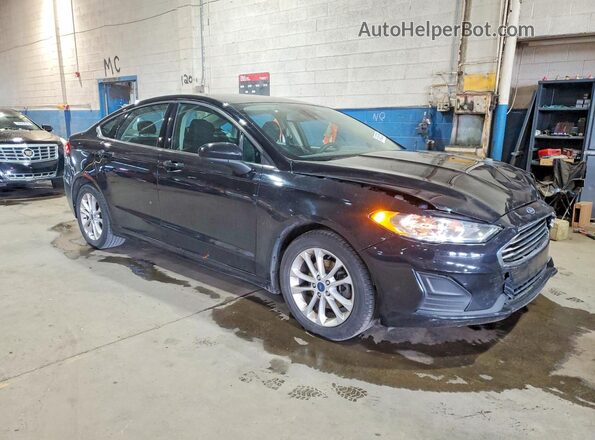 3FA6P0HD9LR166105 2020 FORD FUSION Черный Передняя правая четверть
