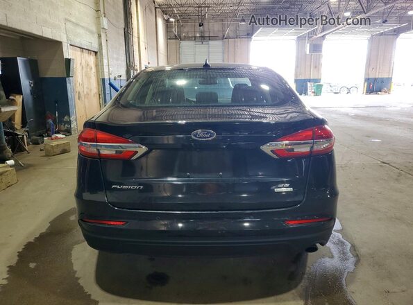 3FA6P0HD9LR166105 2020 FORD FUSION Черный Вид сзади
