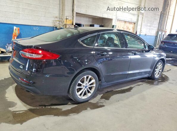 3FA6P0HD9LR166105 2020 FORD FUSION Черный Задняя правая четверть