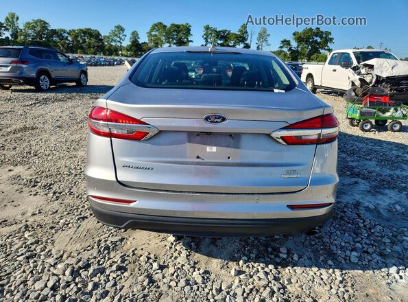 3FA6P0HD9LR190386 2020 FORD FUSION Silver Rear view