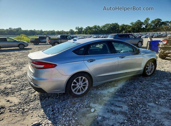 3FA6P0HD9LR190386 2020 FORD FUSION Silver Rear right