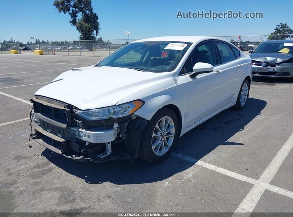 3FA6P0HD9LR234046 2020 FORD FUSION White Передня ліва чверть