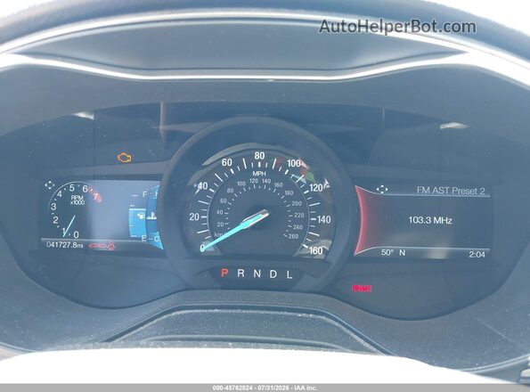 3FA6P0HD9LR234046 2020 FORD FUSION White Вид задніх сидінь